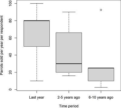 Trade in African Grey Parrots for Belief-Based Use: Insights From West Africa's Largest Traditional Medicine Market